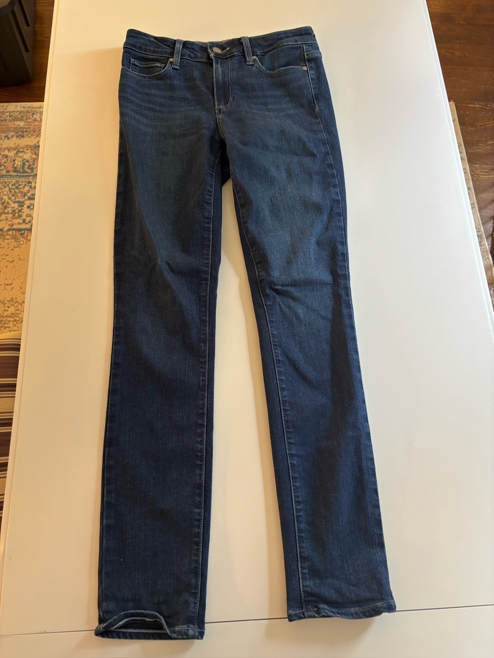 PAIGE  Skyline Skinny Dark Wash Jeans Size 27